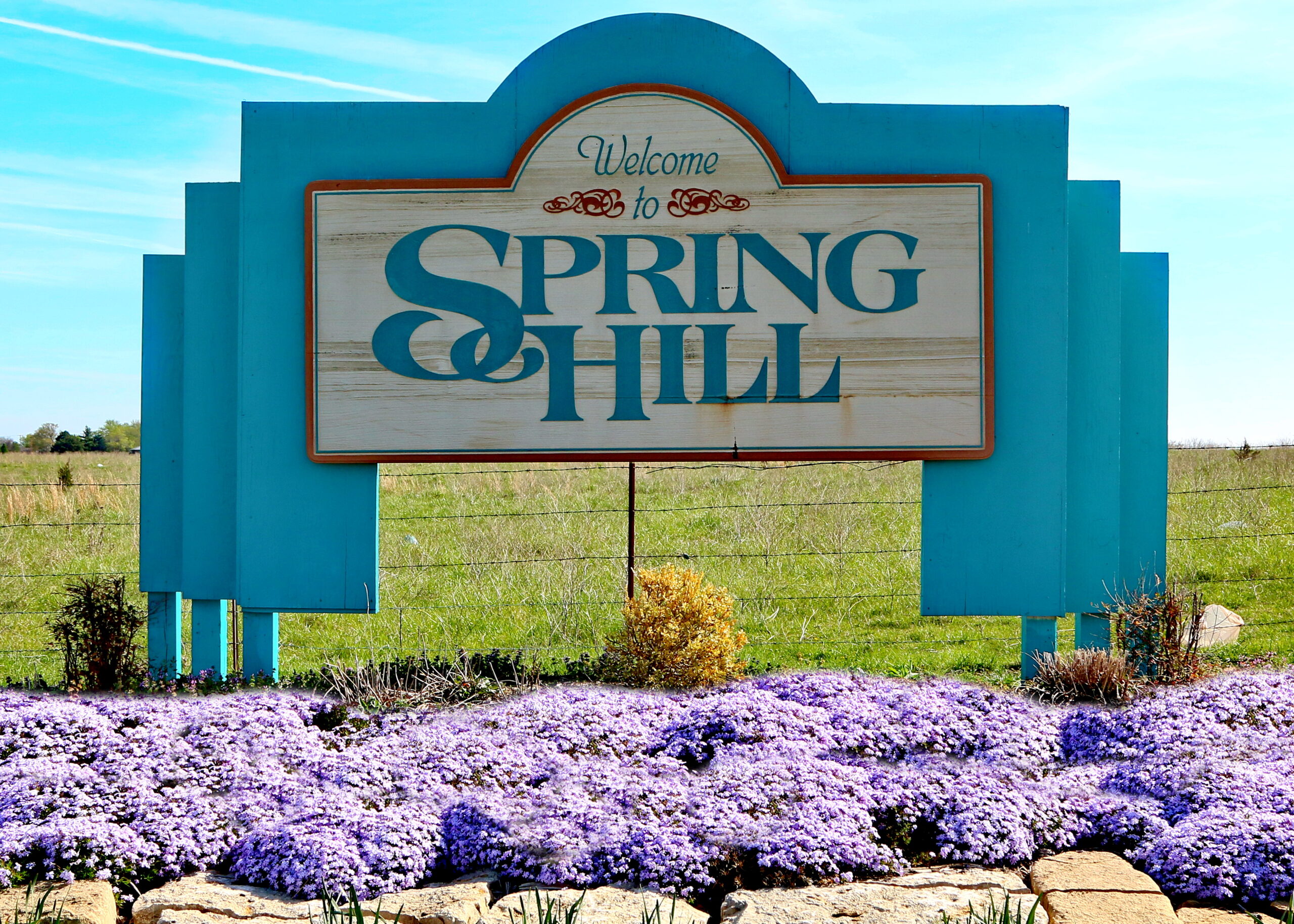 Welcome to Spring Hill sign