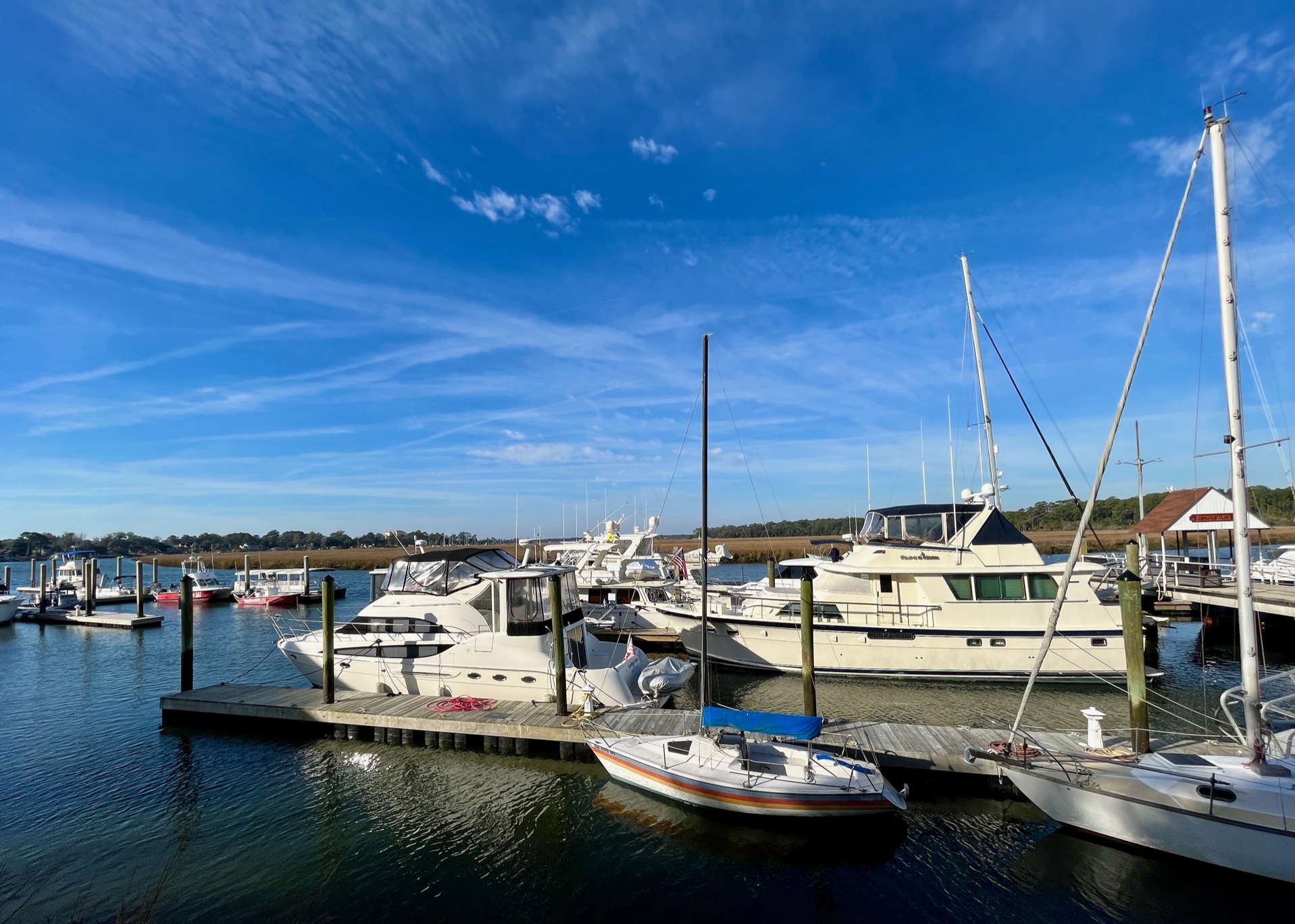 Wilmington Island, Georgia marina