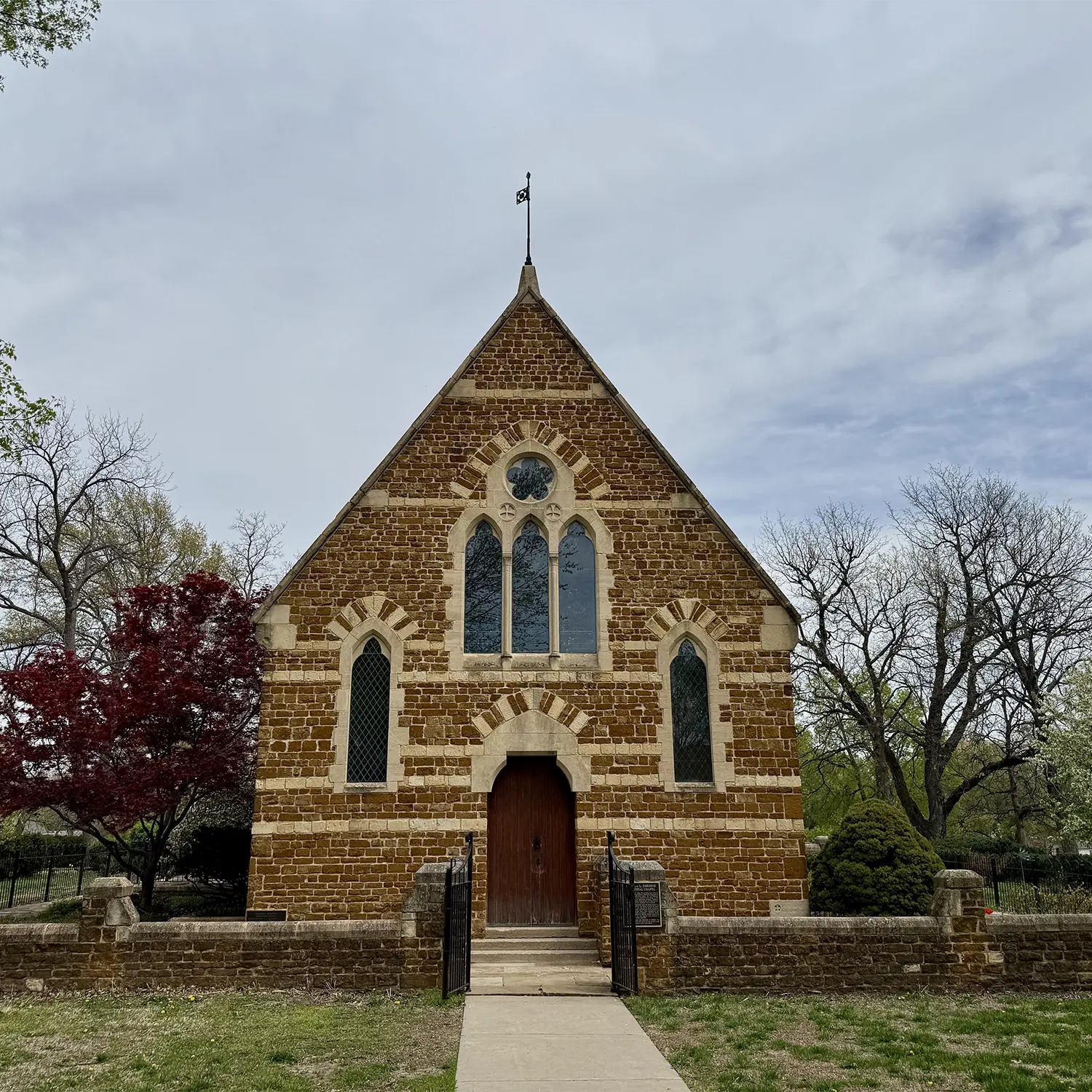 Historic Baldwin City University building.