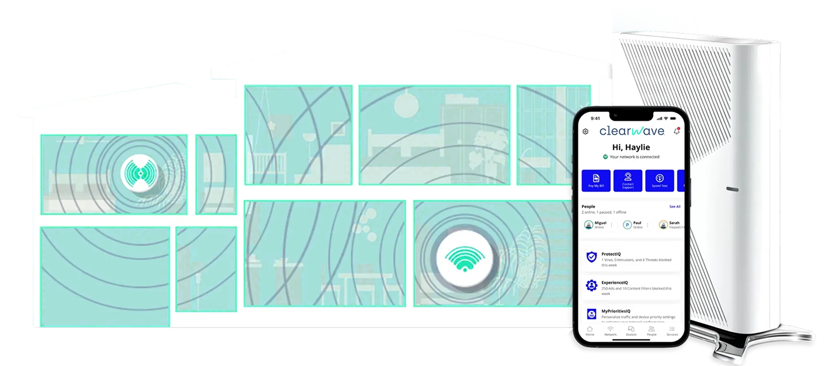 Residential wifi extender.